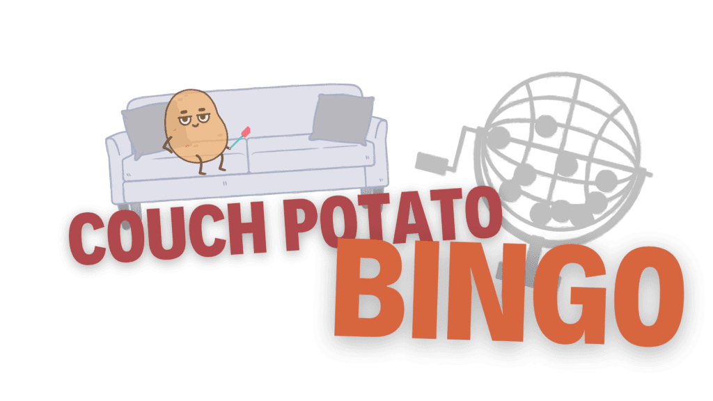 Couch potato bingo logo.