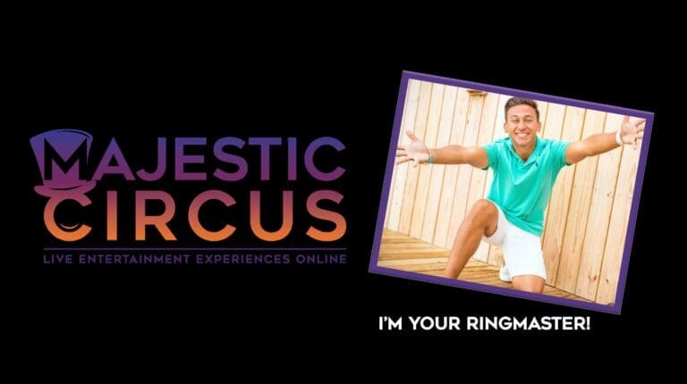 Im your ring master majestic circus banner