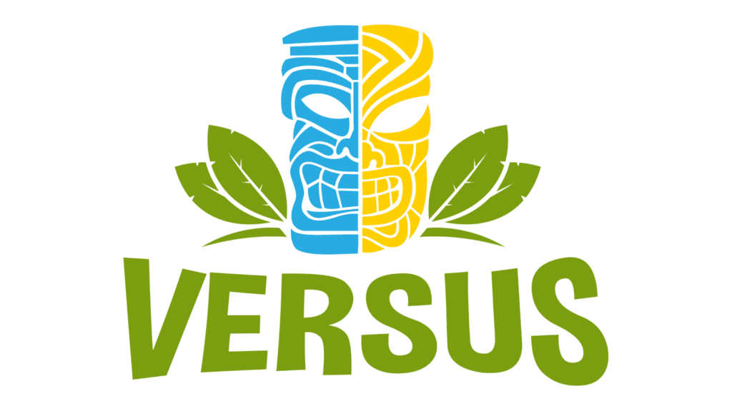 A logo with the word versus on it.