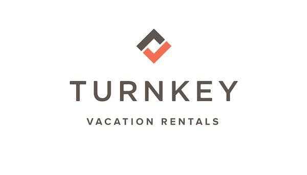 The logo for turnkey vacation rentals.